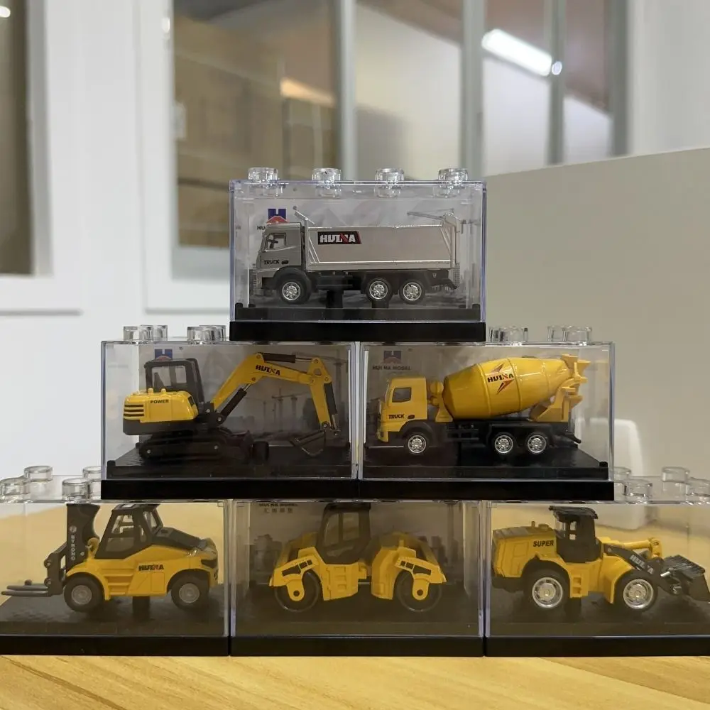 

1:80 Scale Engineering Car Model Road Roller Forklift Dumper Construction Truck Toys Alloy Material Vehicle Toy