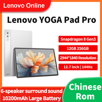 Lenovo YOGA Pad Pro 12.7 Tablet Snapdragon 8 Gen3 2.9K (2944x1840) Anti reflective Ultra Sensing LCD 10200mAh 144Hz Android WiF