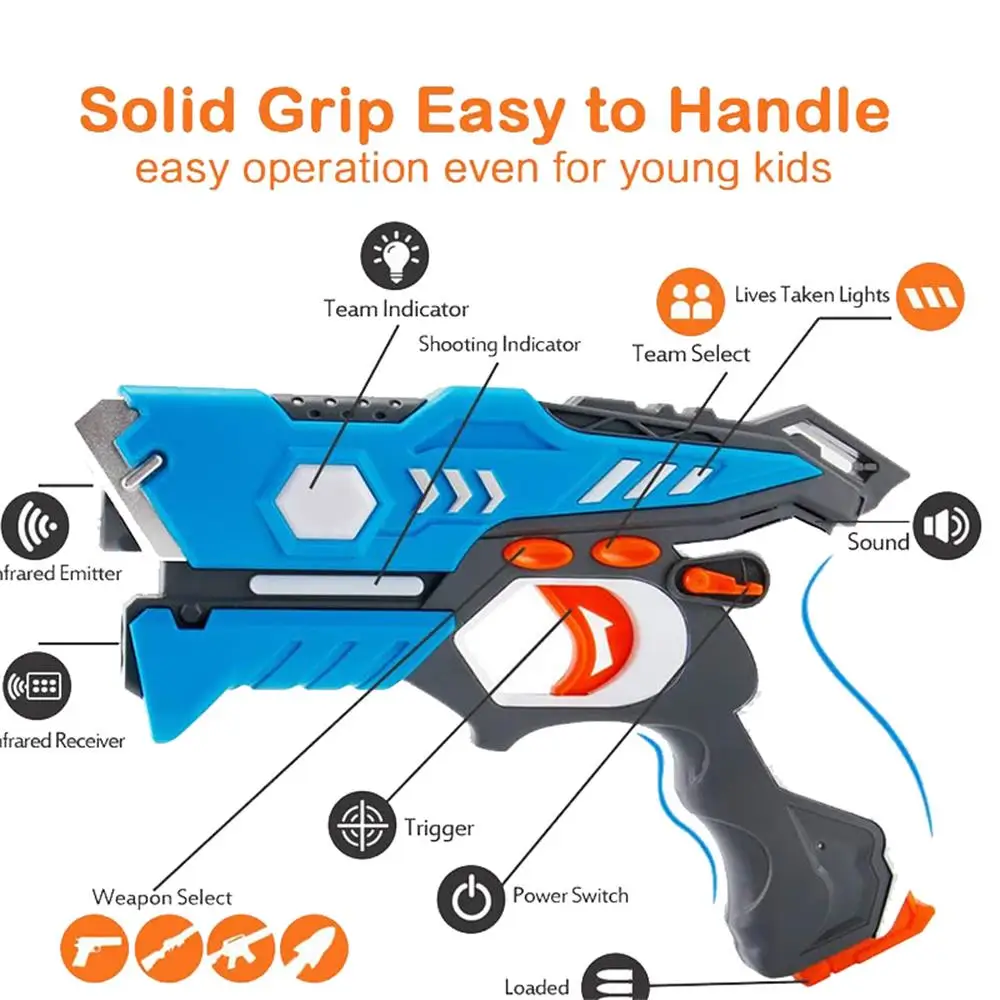 Oway Infrared Shooting Pistol M6 Children\'s Electric Game Gun for Interactive Whiteboard FT6 FT8