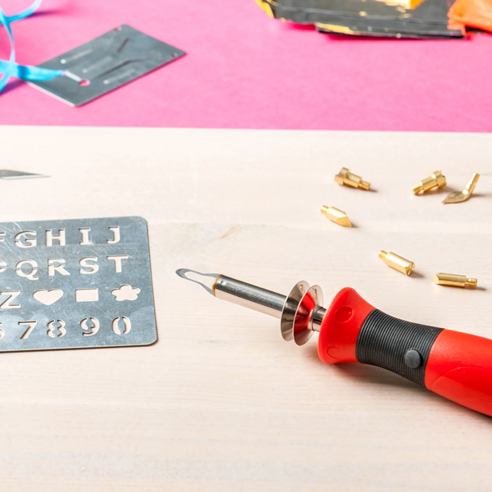 Electric Wood Burning Tips Multifunctional Pyrography Tool For Drawing Carving Shading Heat Resistant Soldering Nib Wood