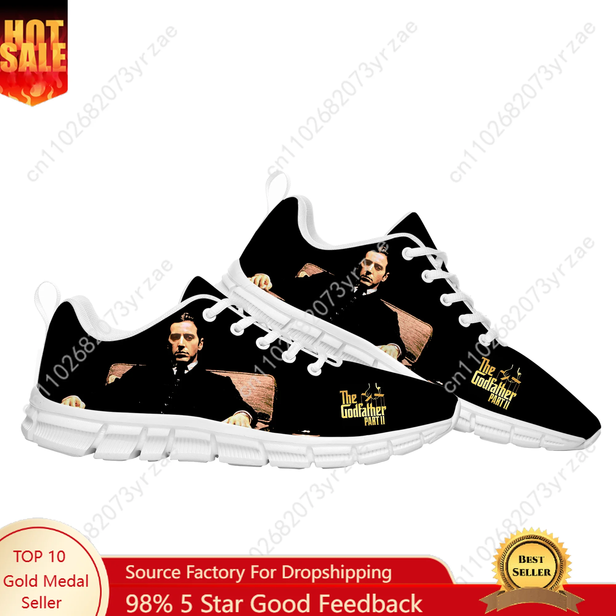 

The Godfather Part II Sneakers Men Women Teenager Customized Sports Shoes High Quality Fashion Casual Pattern Print Custom Shoes