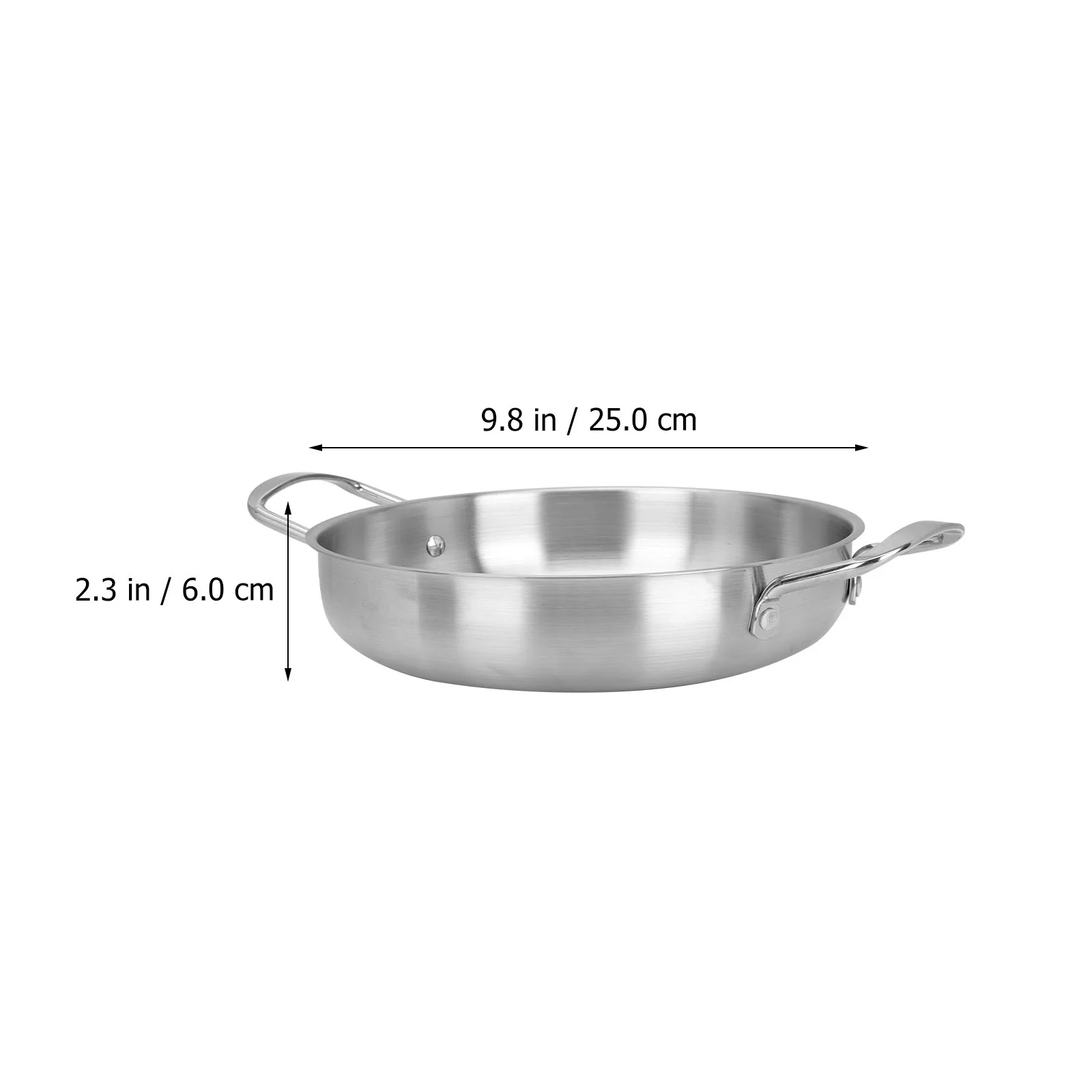 Honeycomb Skillet Hex Clad Frying Pan Binaural Instant Noodle Pot Pans Wok Stock Small for Home Non Stick