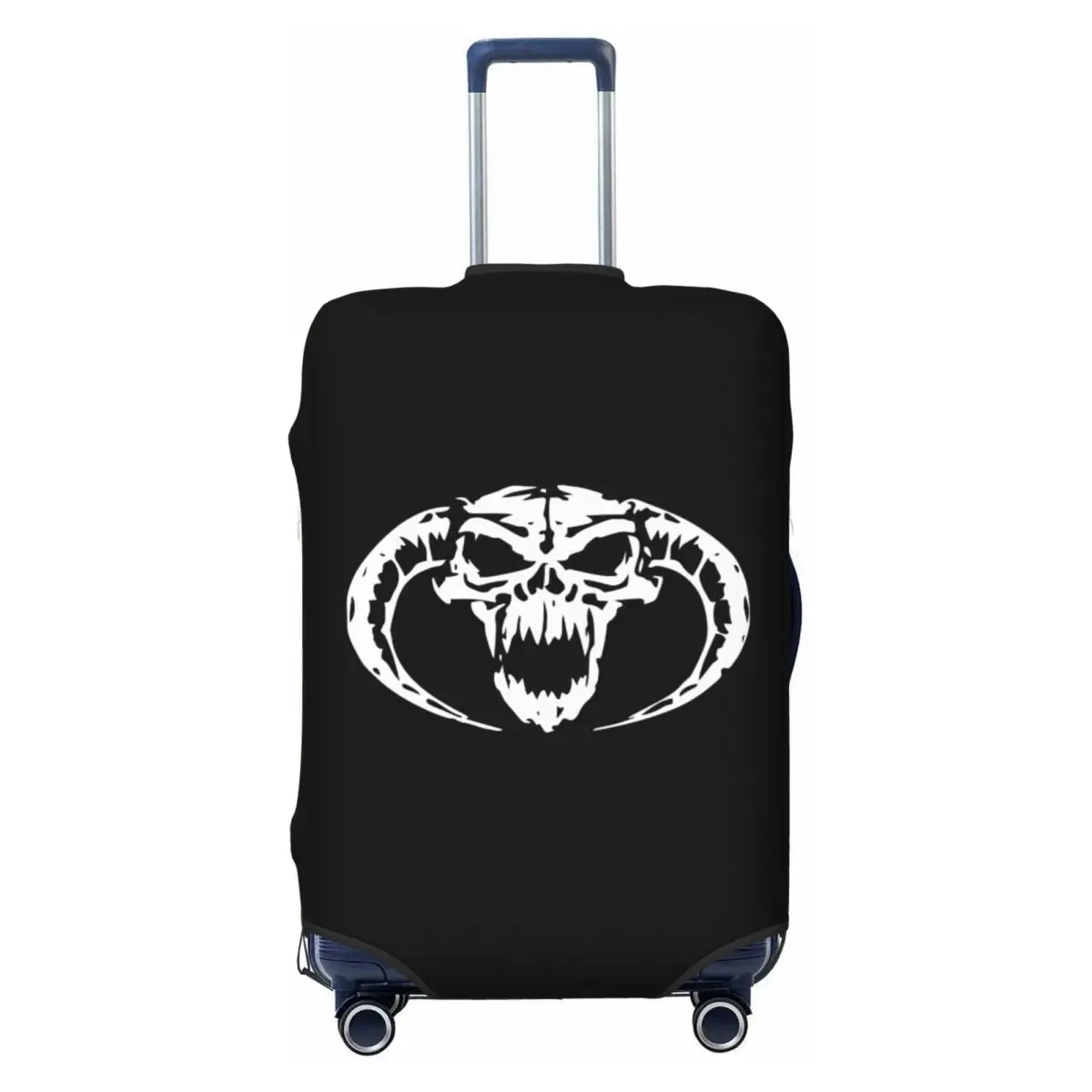

Custom Dutch Rock Music Masters Of Hardcore Luggage Cover Protector Cute Travel Suitcase Covers for 18-32 Inch