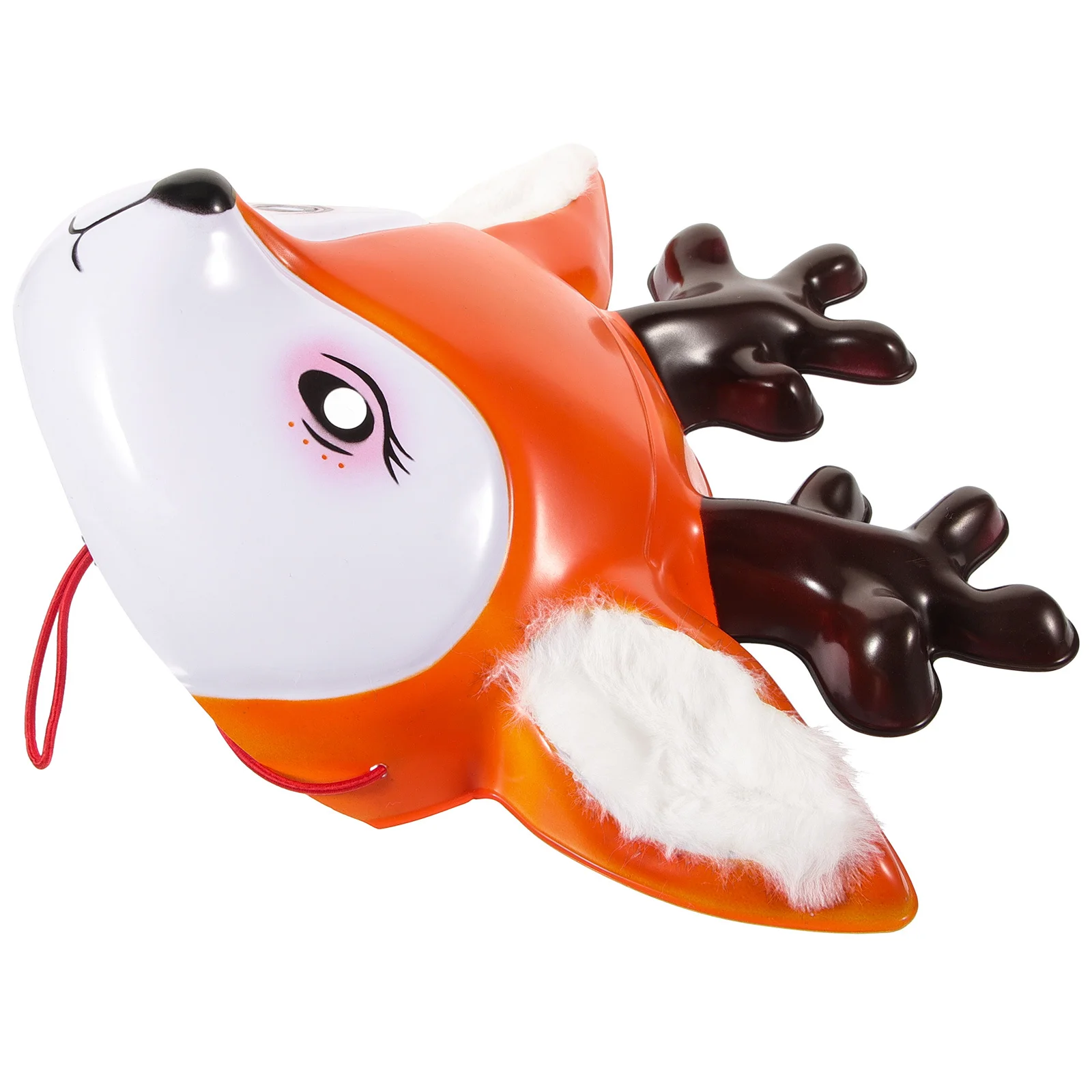 

Deer Head Mask Felt Animal Costume Accessory For Halloween Xmas Party Cosplay Masquerade Festival Decor Wearable Prop