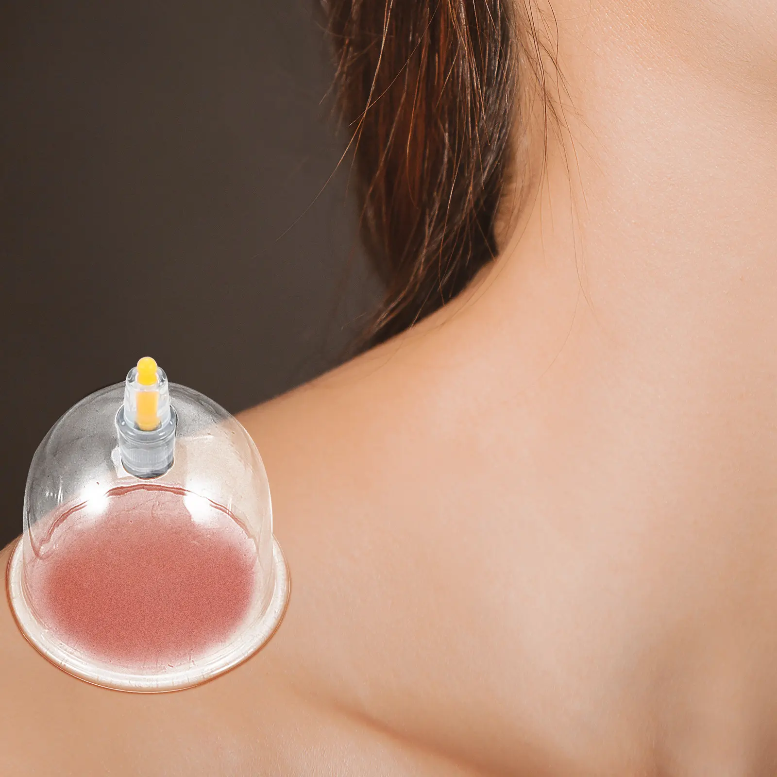 

1 Set Vacuum Cupping Device Premium Plastic Rubber Chinese Cupping Therapy Set Household Body Care Cup Improve Blood Circulation