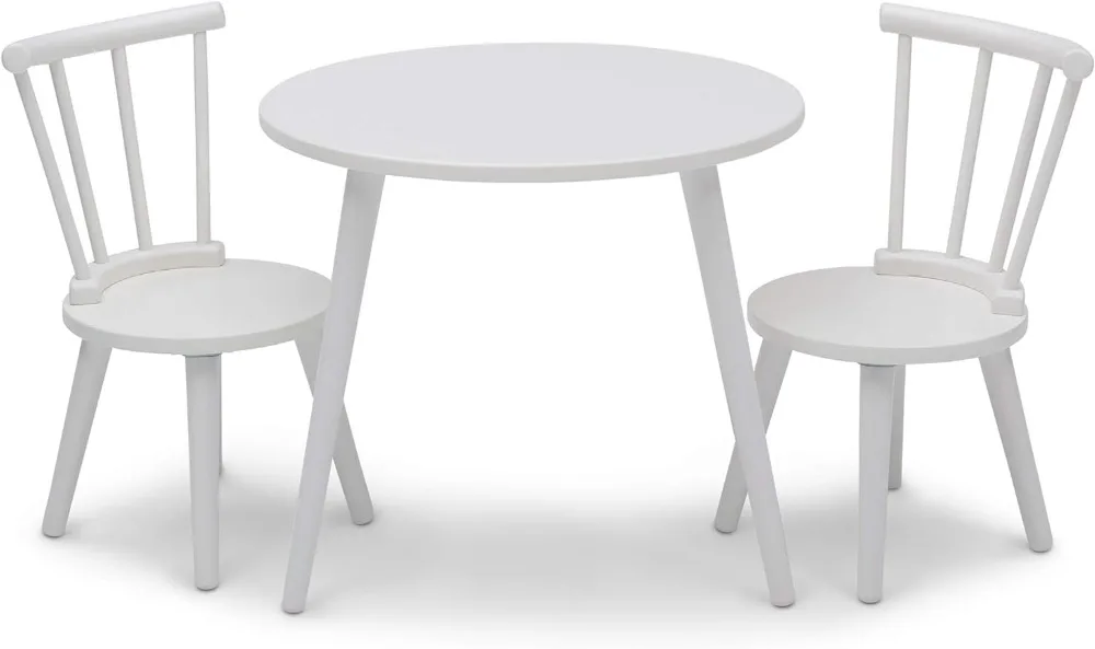 Ensemble table et chaises Delta Zones pour enfants, Greenguard Gold, Estead, idéal pour les arts et l'artisanat