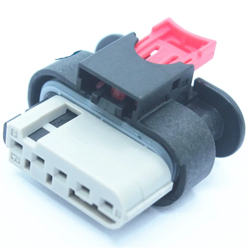 

10/20PCS original connector 35126383 Conn Housing F 5 POS 4mm Crimp ST Cable Mount Black