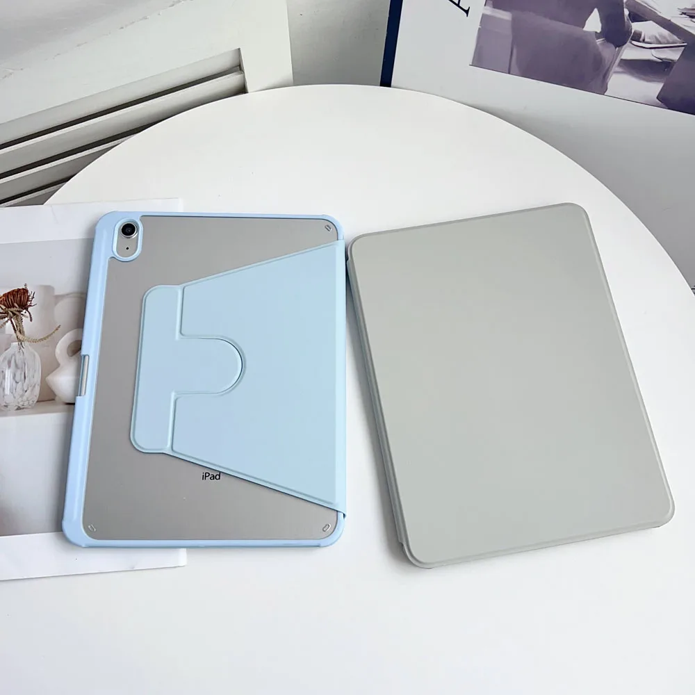 

Shockproof Tablet Case for iPad Mini 8.3 Inch 360-Degree Rotation Protective Shell for iPad Mini 7/6 2024/2021 Models