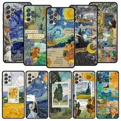 Starry sky van gogh art Phone Case for Samsung A51 A71 A21S A15 A25 A31 A41 A52 A32 A23 A33 A53 A73 A03S A05S A13 5G A72 Cover