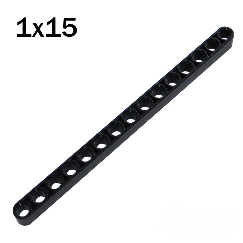 5 STKS Bouwstenen Technische Onderdelen 1x15 MOC 32278 High-Tech Liftarm Dikke Assembleert Deeltjes DIY Educatieve Bakstenen