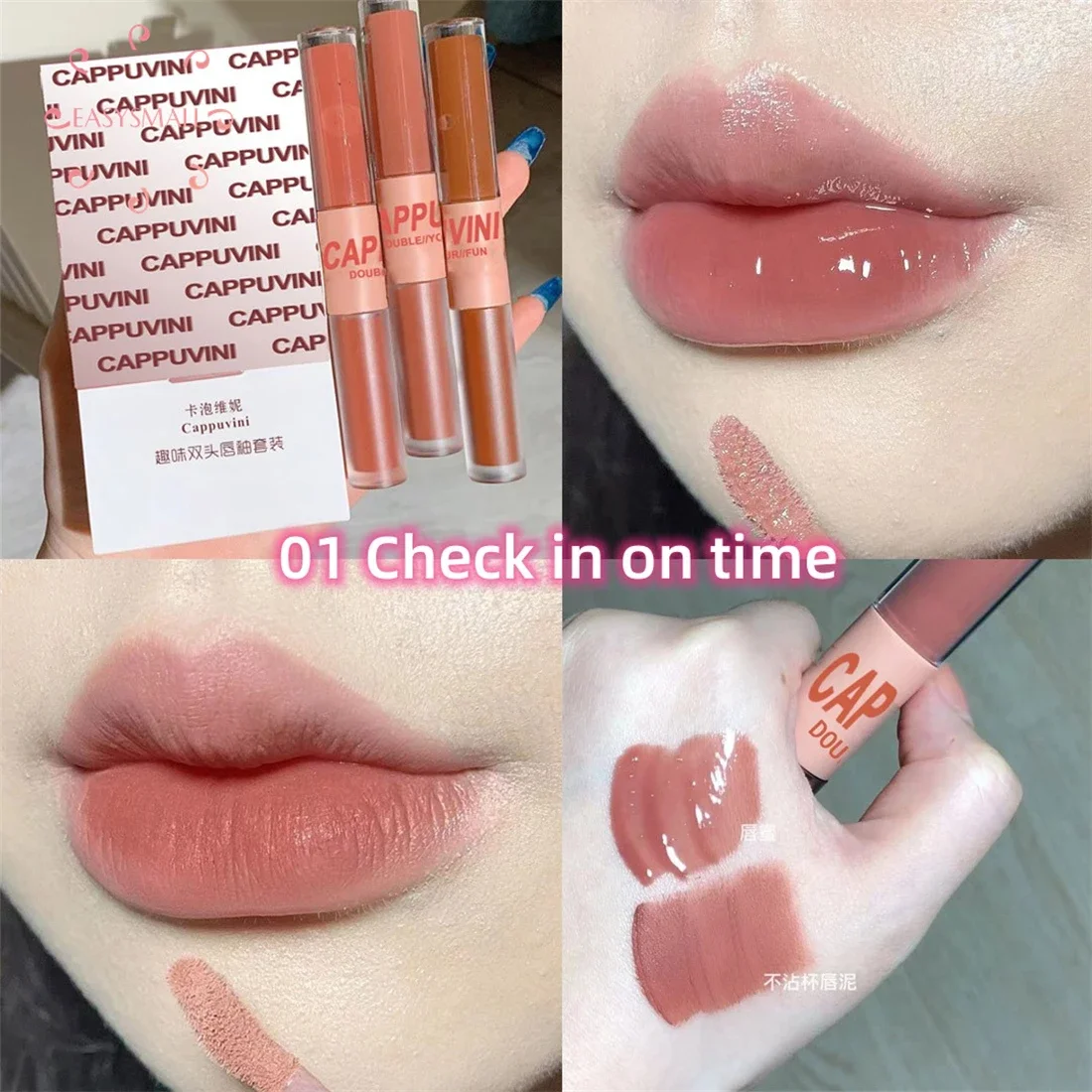 Mirror Lip Glaze Watery Lip GLOSS กันน้ํายาวนานโปร่งใส Jelly Liquid ลิปสติกผู้หญิงความงามแต่งหน้า Lip เครื่องสําอางค์