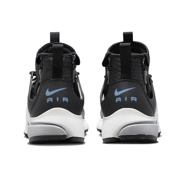 Nike Air Presto Mid Utility Mid top Casual Shoes Men's Black White DC8751-002 view 6