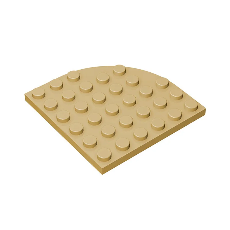 10 Stück 6003 Platte 6x6 Runde Ecke Baustein-Spielzeug Kompatibles Zubehör DIY MOC High-Tech-Geschenk – Detail 3