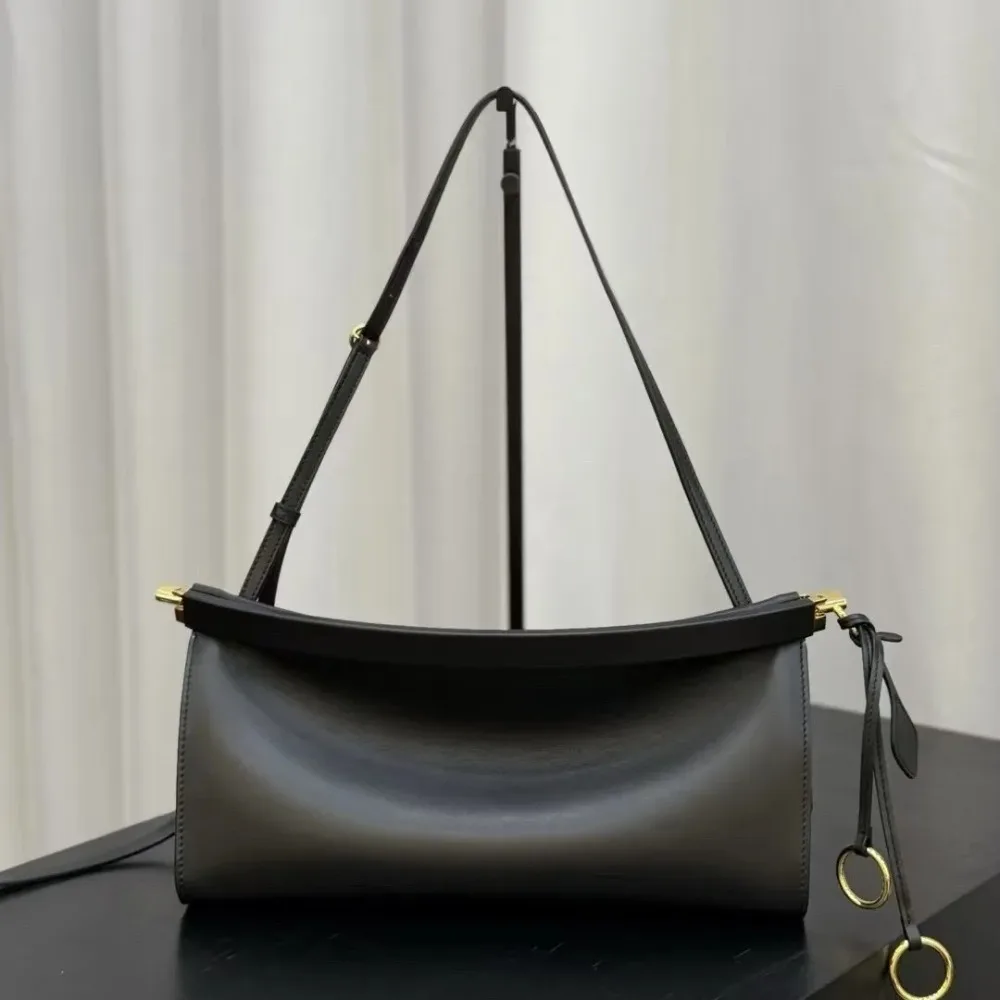 Luxury Brand LE CLICK EAST WEST Medium Bag in Calfskin French Niche Shoulder Underarm Bag Commuter Fashion Women Crossbody Bag