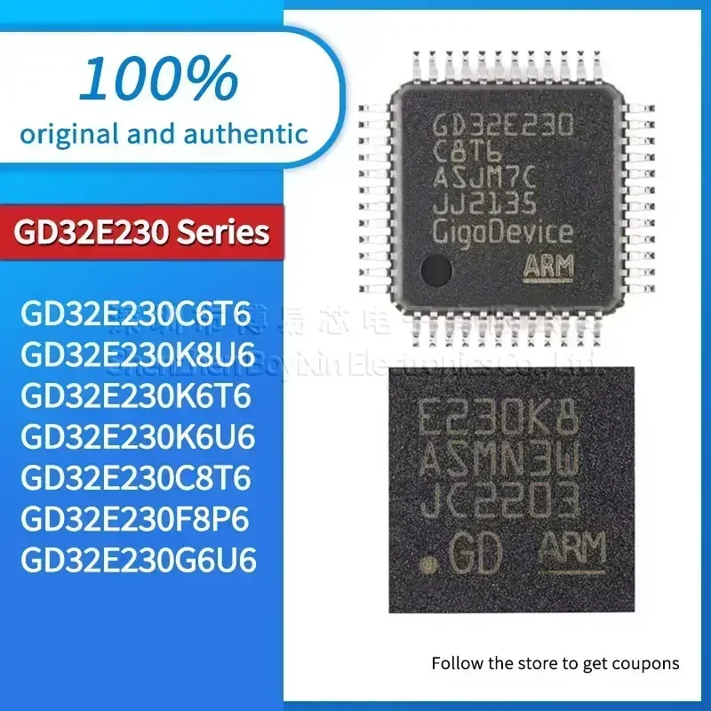 

GD32E230G6U6 GD32E230F8P6 GD32E230C8T6 GD32E230K6U6 GD32E230K6T6 GD32E230K8U6 GD32E230C6T6 Black PC shell