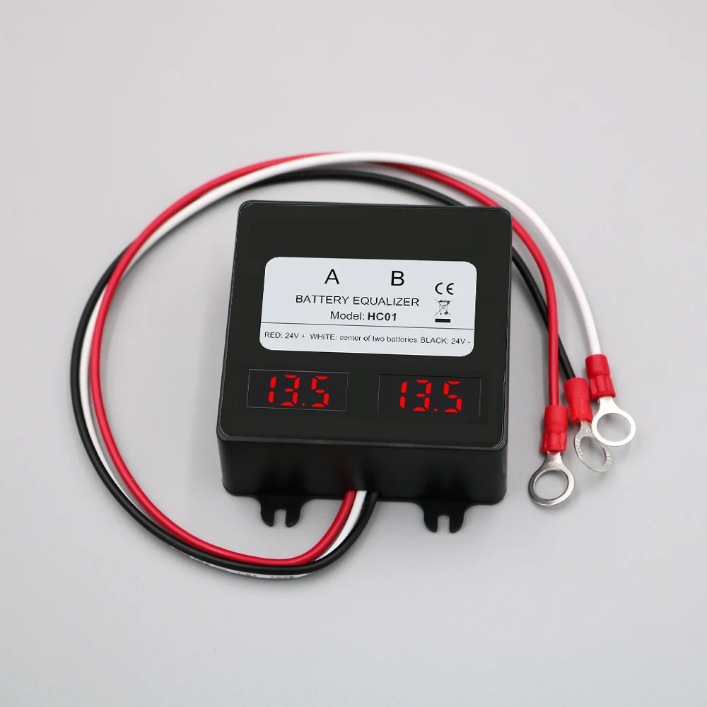 ANGUI HC01 Battery Equalizer Lead Acid Batteries Voltage Balancer Lead acid Battery Charger Regulator Serial 2S Active