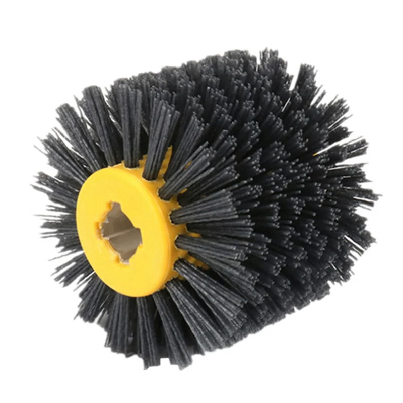 AB46-2X rueda de trefilado abrasivo P180 grano antiguo madera pintura abierta grano de madera rueda de dibujo tambor cepillo de pulido