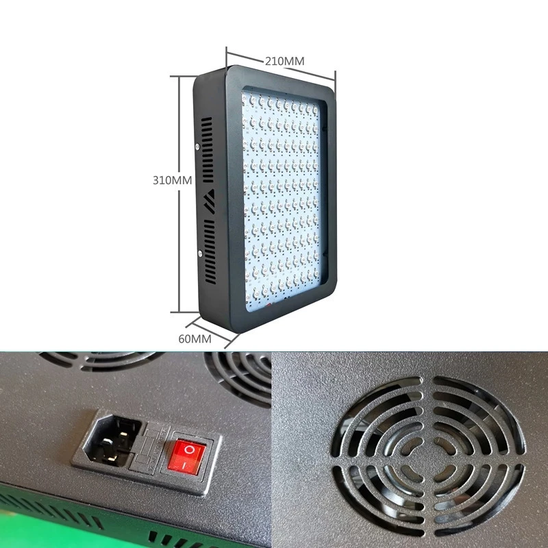 Air Cooled ultraviolet UV curing lamp 365nm 395nm Resin Ink Paint Green Oil Printing Plate Inspection screen printing Light