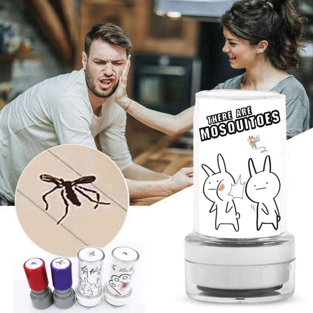 Funny DIY Stamping Scrapbooking Seal Assorted Stamps Mosquito Stamps