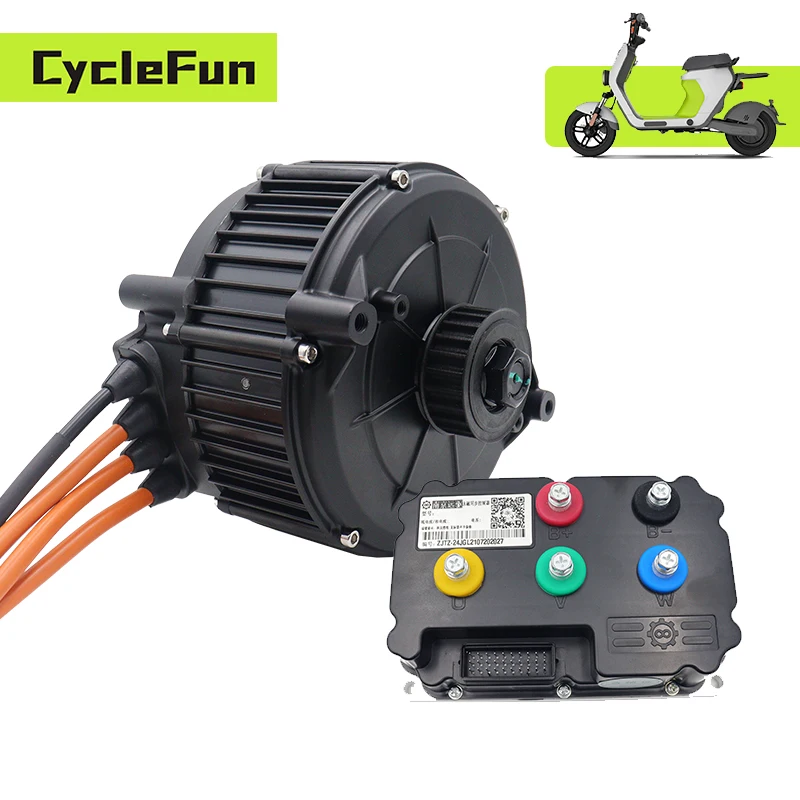 

QS165 35H 5KW Peak 10KW 6500RPM QS Mid-Drive Motor With ND72530 FarDriver Controller For Sur-ron Light Bee Electric Motorcycles