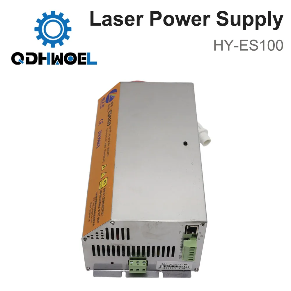 HY-ES100 ESA100 Power Supply Matching Ruida Controller Laser Tube 100W 130W Laser Source PSU For Co2 Laser Machine