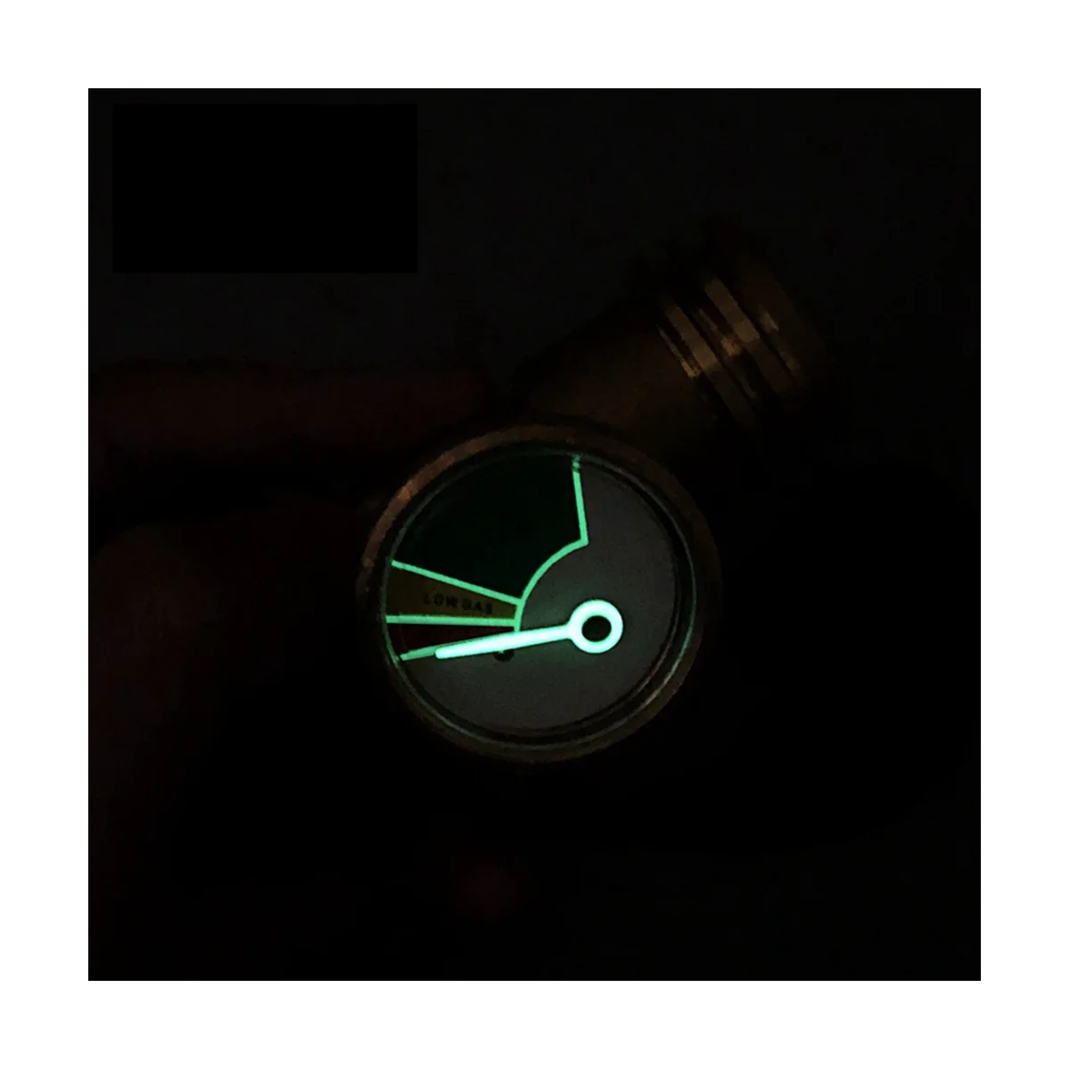 Conector adaptador de propano con manómetro luminoso, convertidor de tanque de Gas, SL-YK01-1