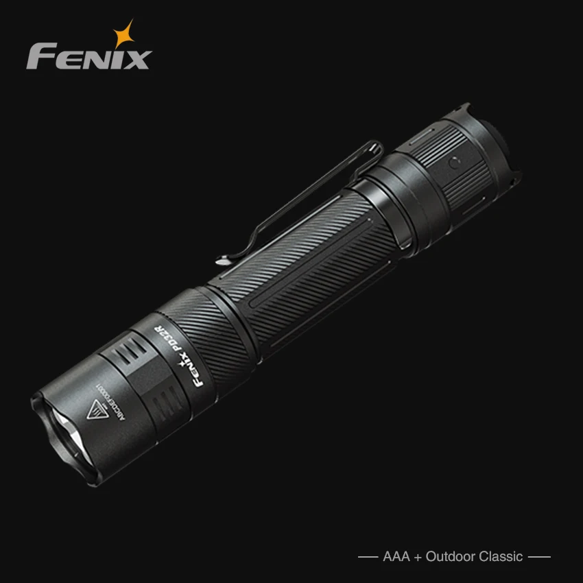 FENIX PD32R 1400 lumen bright flashlight tactics bright small straight cylinder mute switch