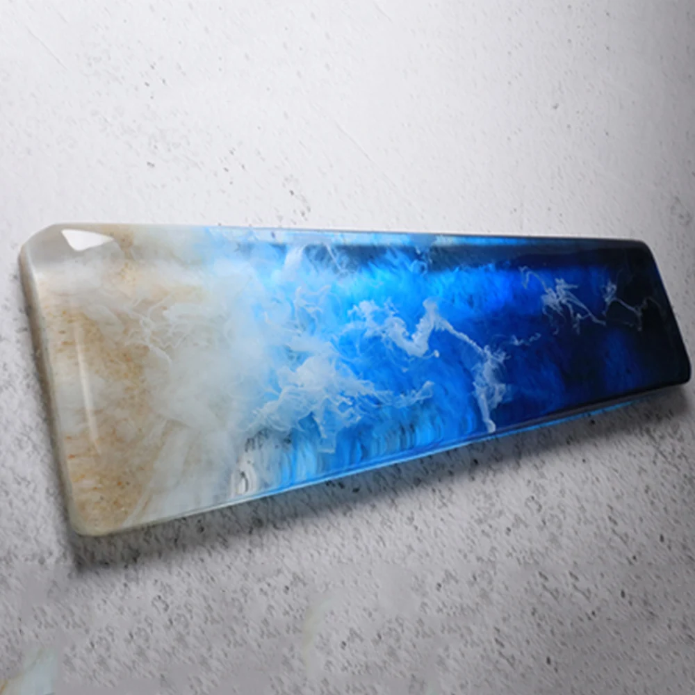 Keyboard Tray Coastal Design Resin Customized Hand Rest For Mechanical Gaming Keyboard Wrist Rest Keyboard Tray Hand Rest