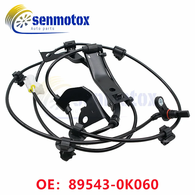 

89543-0K060 ABS Wheel Speed Sensor. Suitable For Toyota Hilux Revo,Fortuner From 2015 To 2026 4WD. 895430K061 Automobile Parts