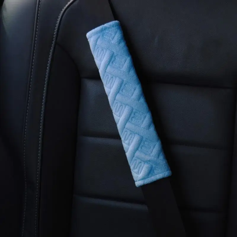 Car Seat Belt Cover Super Soft Shoulder Pad Cushions Reduce Fatigue on Road Trips Enhance Car Comfort for All Ages