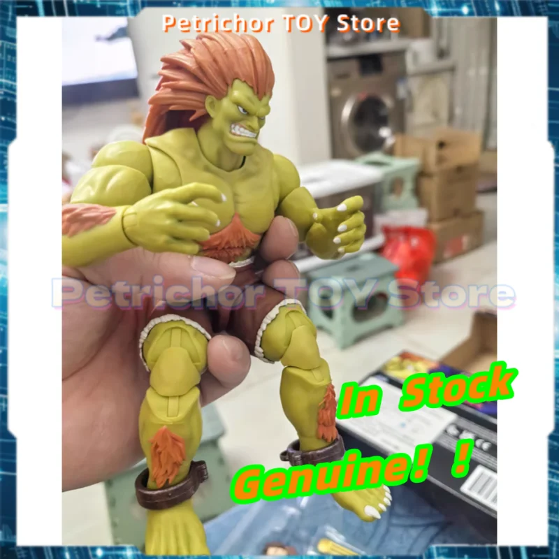 

Hot Genuine Toys Blanka Sagat Vega Fighter Wave 4 Anime Action Figure Model Collection Ornament Toy Gift In Stock