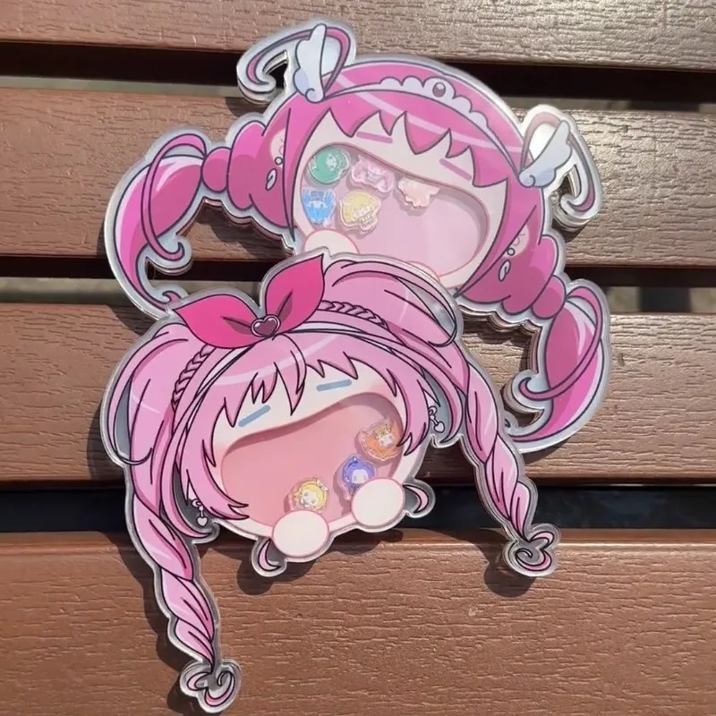 

New Pretty Cure Acrylic Keychain Cure Melody Cure Happy Anime Peripheral Cute Exquisite Personality Ornament Schoolbag Ornament