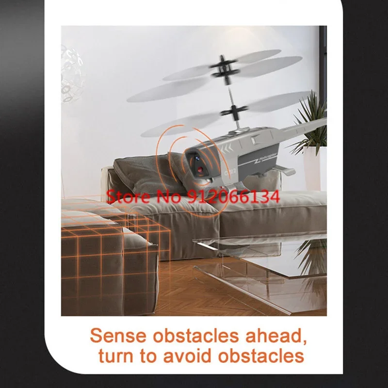 3.5CH Obstacle Avoidance Helicopter With Airflow Fixed Height Beginner Player Drone Hovering Plane RTF Boy Kid Toys Gifts