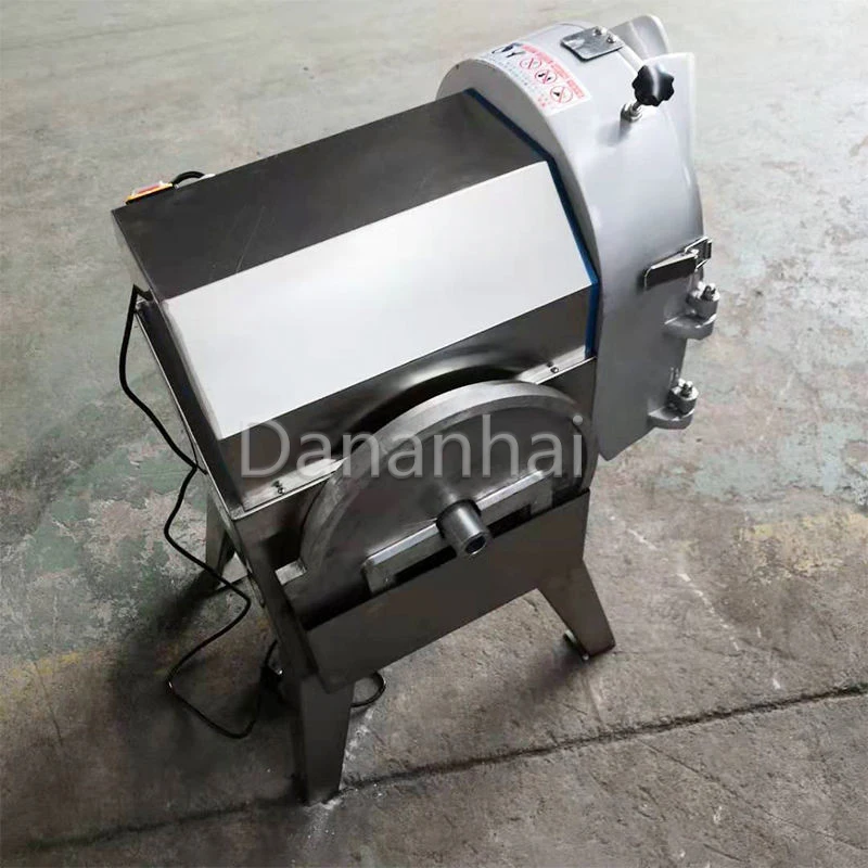 

Small Electric Vegetable Dicer for Potato Cabbage Radish Onion - Kitchen Shredder Machine for Quick Food Preparation