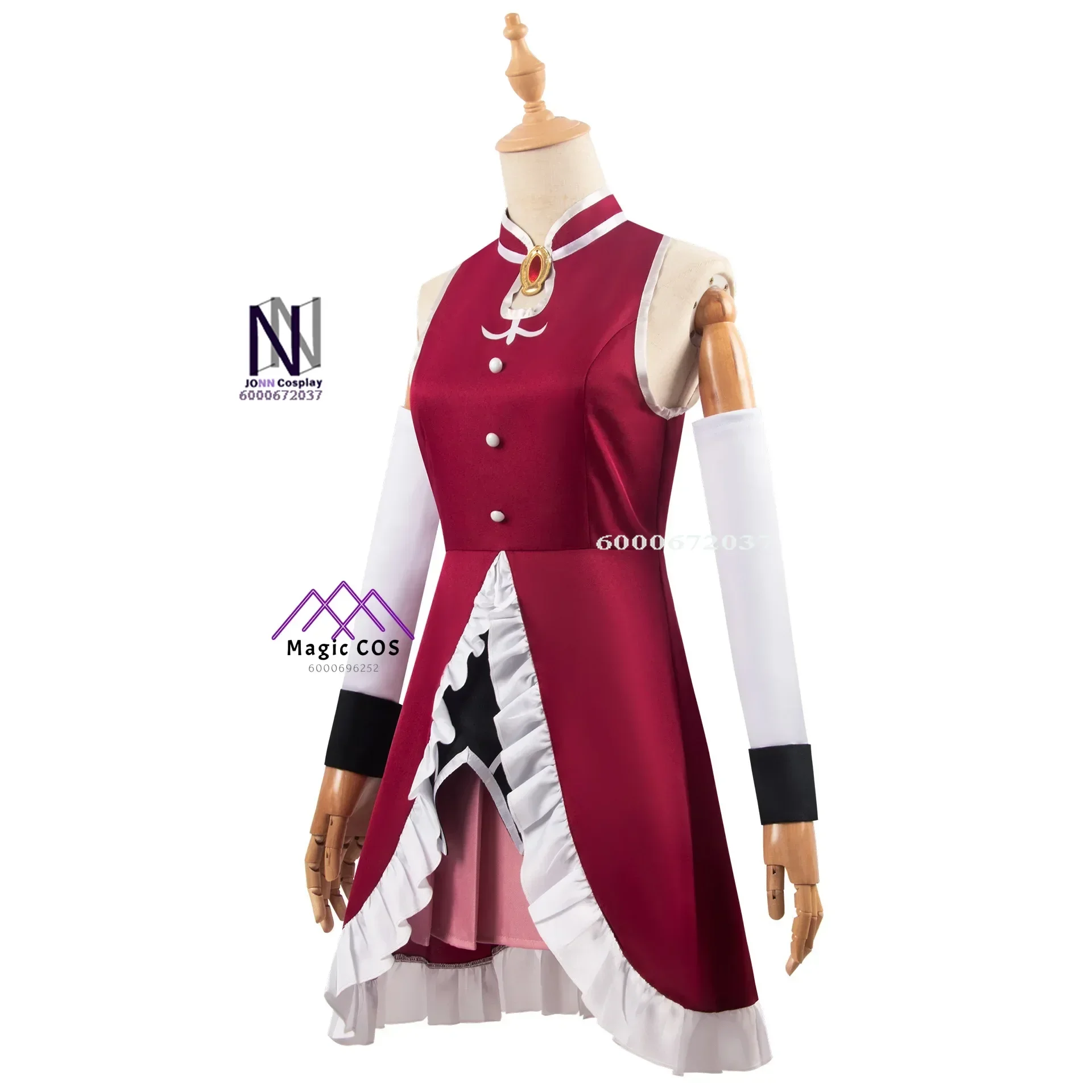 Anime Puella Magi Madoka Magica Sakura Kyoko Cosplay Costume Hot Sale Outfit Full Set Women Exclusive Design Red Dress Costume