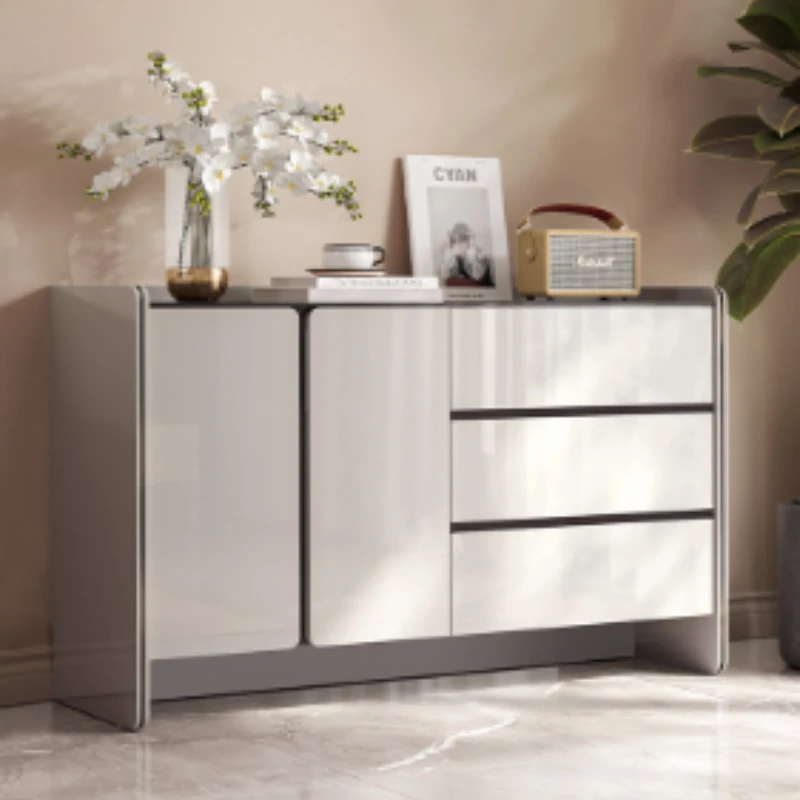 

130x39x78.3cm luxury 3-stage drawer Storage locker mid century modern living room cabinets Multipurpose cabinet home furniture