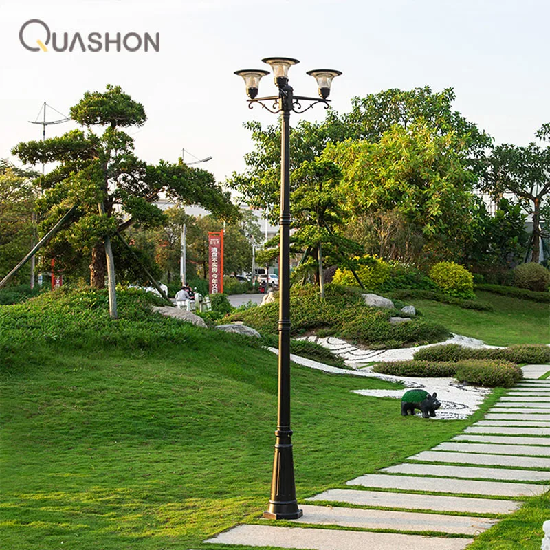 Road Decoration Street Lamp Solar LED Garden Lawn Light Outdoor Garden Road Lamp Solar Panel Sunlight Outdoor Solar Spotlights