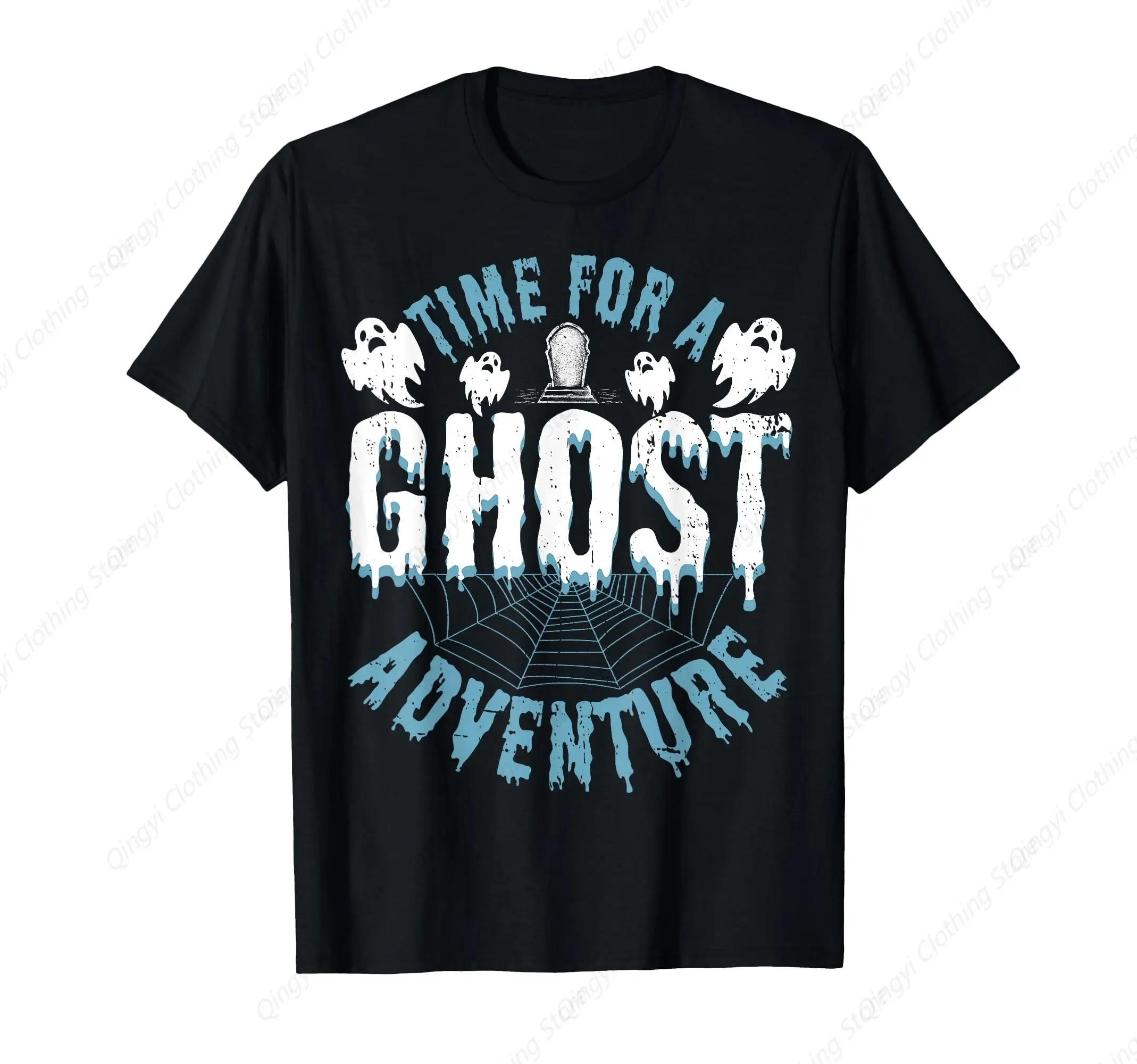 Time For A Ghost Adventure Quote for Paranormal Investigator T-Shirt