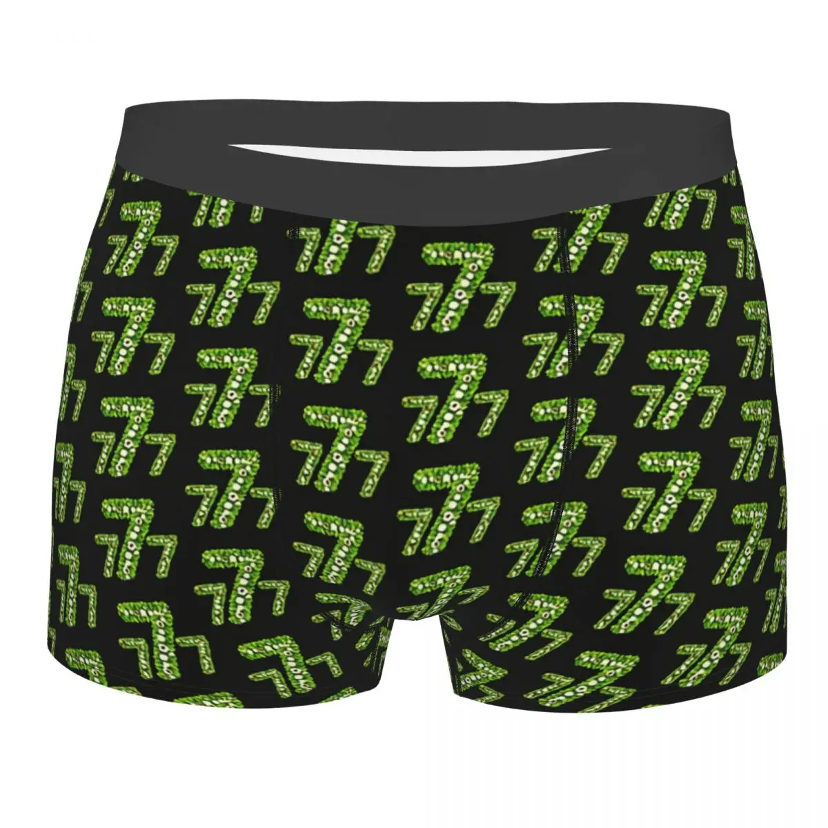 Lucky Angel Number 777 Man's Boxer Briefs Underwear Hasbulla Magomedov Highly Breathable High Quality Sexy Shorts Gift Idea