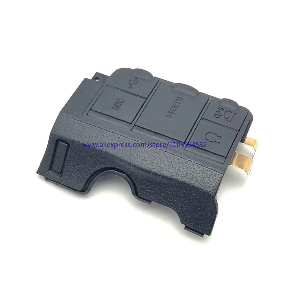 Novo original um conjunto de aperto frontal + borracha de polegar + escudo da porta lateral + couro usb para nikon d7100 dslr câmera peça de substituição