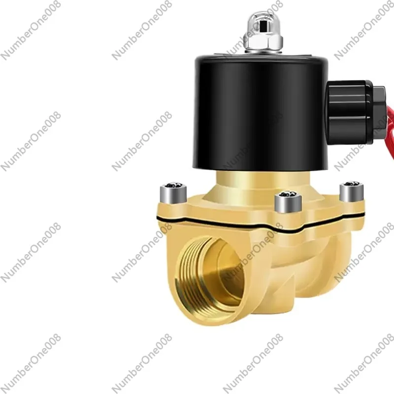 For 2W Normally Closed Solenoid Valve 220v Water Valve 24v Normally Closed 4 Minutes 6 Water Inlet Pipe
