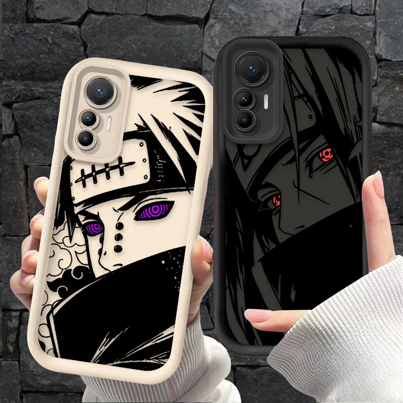 Capa Popular Naruto Uchiha Itachi Pain para Xiaomi Mi 17 Pro Max 15 Ultra 14 13 12 12S 12X 11 Lite 5G NE 15T 14T 13T 12T 11T Pro