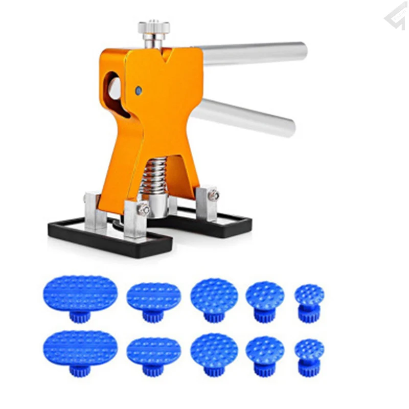 

Car Body Paintless Dent Removal Tools Dent Puller Lifter Hand Tool Set with 10 Tabs Repair