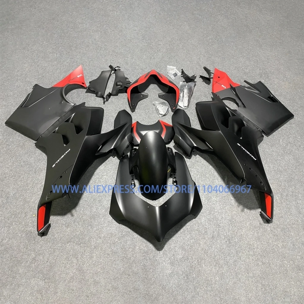 For DUCATI V4 2020 2021 ABS Fairing Set V4S 20 21 Fuel Tank Cover ZXMT ABS Plastic Fairings Body Parts Kit