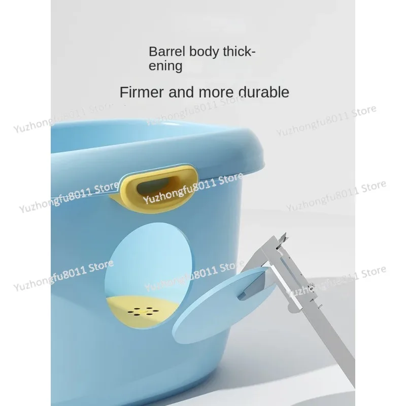 Children's Bath Barrel Bath Barrel Thermal Insulation Household Large Portable Bath Bucket Baby Bathtub