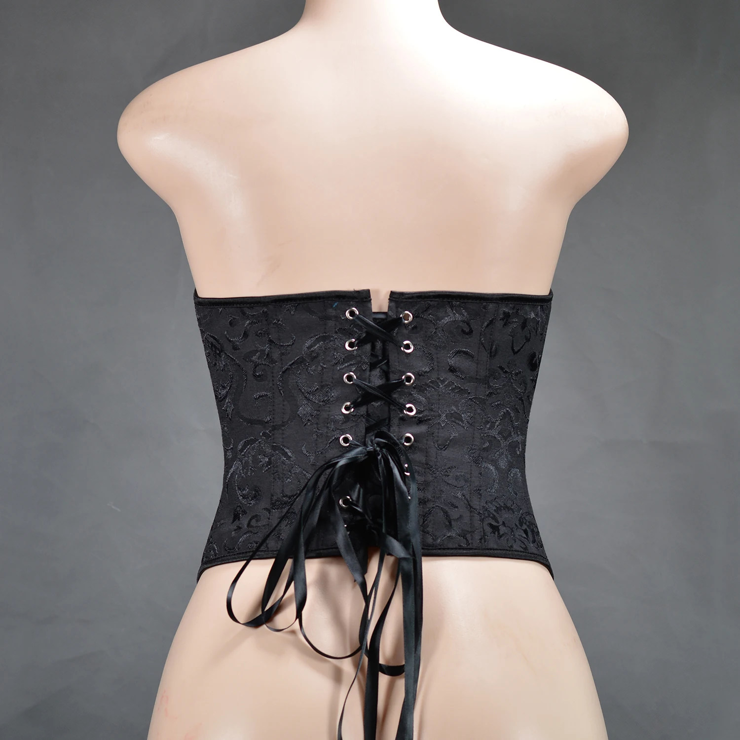 Sexy Bustiers And Corsets Floral Tops For Women Vintage Corset Gothic Jacquard Corsets