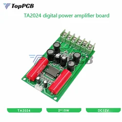 TA2024 12V 2x15W Mini HIFI Digital Audio AMP Amplifier Board Module For Car PC 5.0 3 Reviews US $3.59US $4.3217% off Store Disco