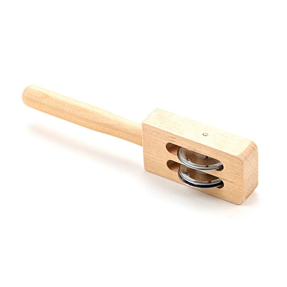 

W208 Kids Musical Instrument Toy Safe Material Jingle Sticks Percussion Shaking Toddler Learning Indoor Fun