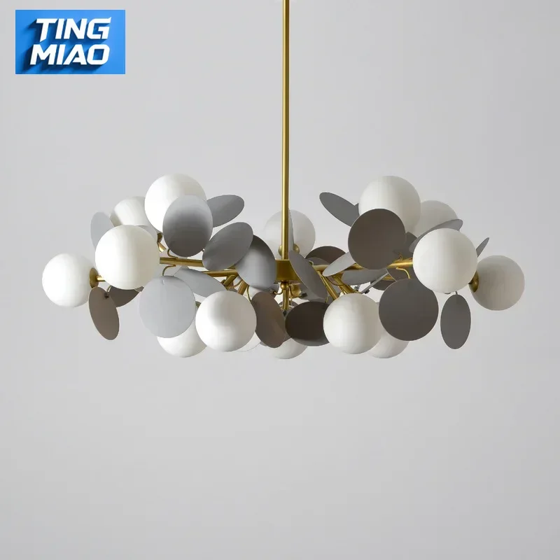 

Nordic Children's Room Chandelier Magic Beans Designer Modern Light Luxury Eye Protection Bedroom Room Decor Pendant Light