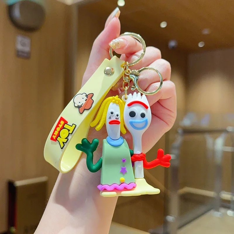 2026 Neu!! Toy Story 5 Figuren-Schlüsselanhänger Lilypad Forky Woody Buzz Jessie Rex Taschenanhänger Party Geburtstag Weihnachtsgeschenk für Kinder – Detail 9